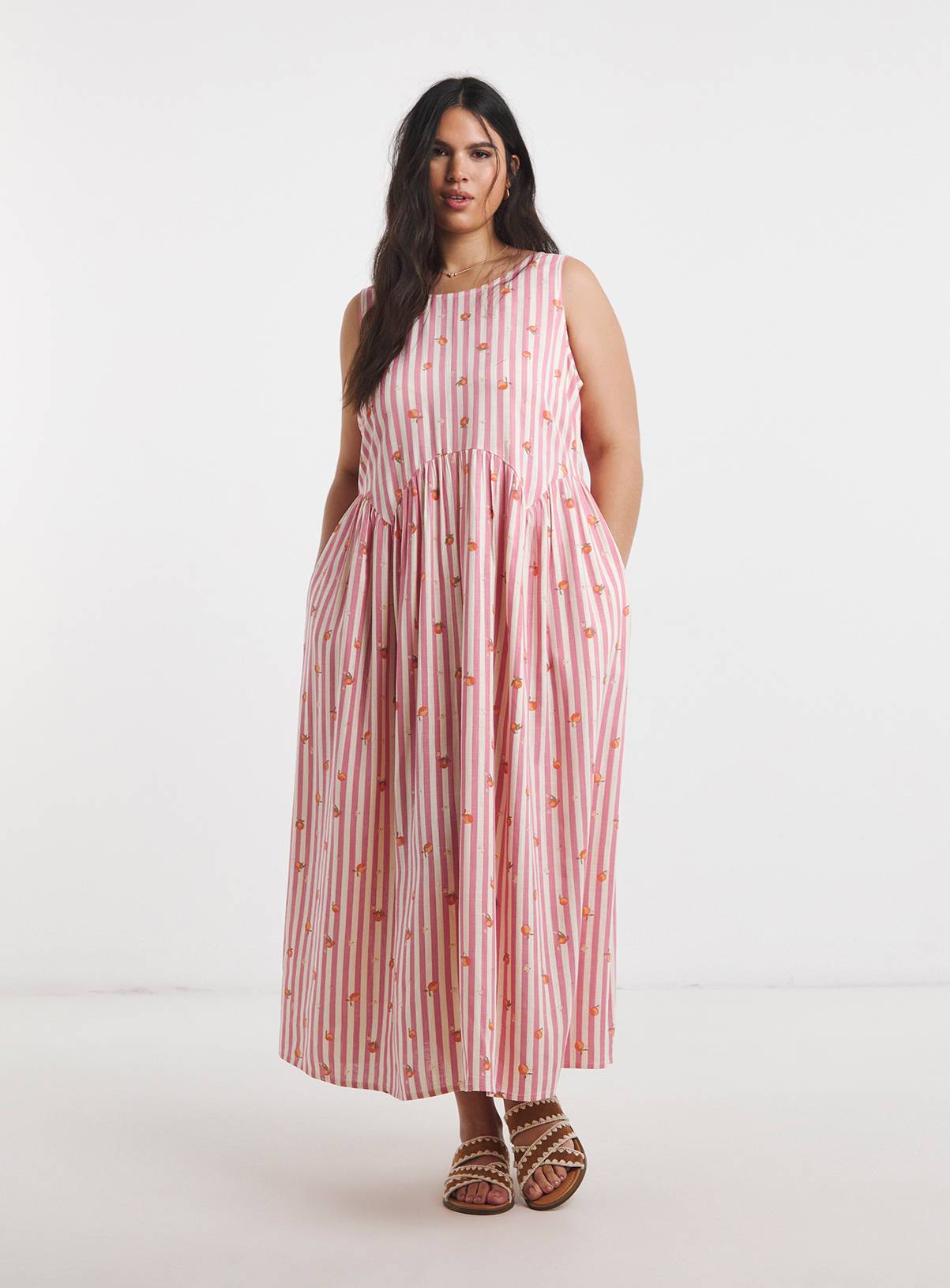 SIMPLY BE Apron Midaxi Dress 14 - Image 1